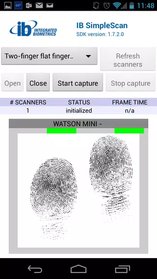 IBSimpleScan スクリーンショット 2