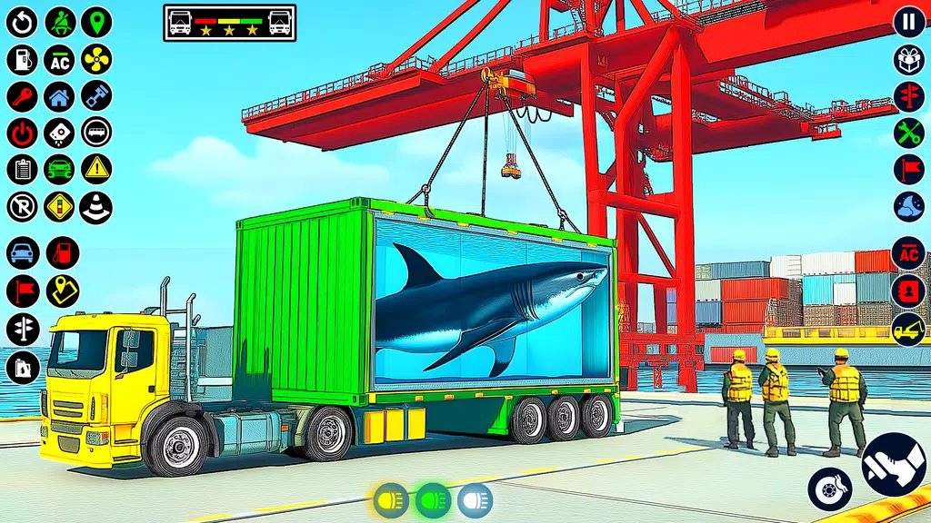 Sea Animal Transport Truck Sim 螢幕截圖 3