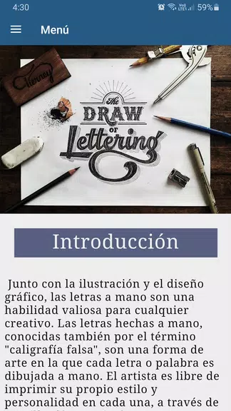 Schermata Cómo hacer escritura lettering 1