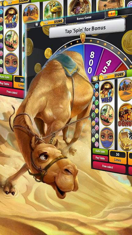 Desert Treasure Slot Machine 7 Screenshot 0