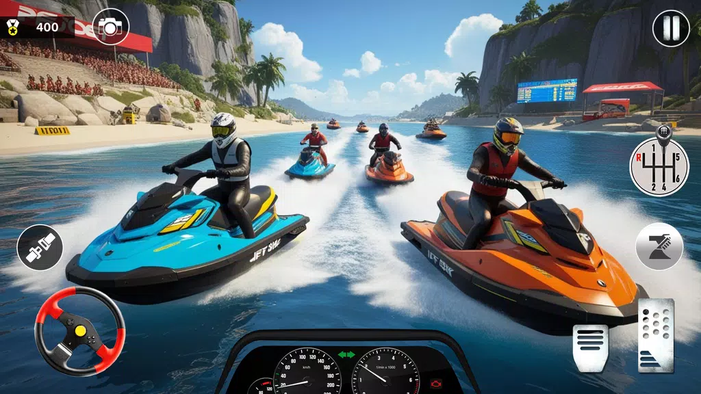 Super Jet Ski 3D Offline Game Ảnh chụp màn hình 2