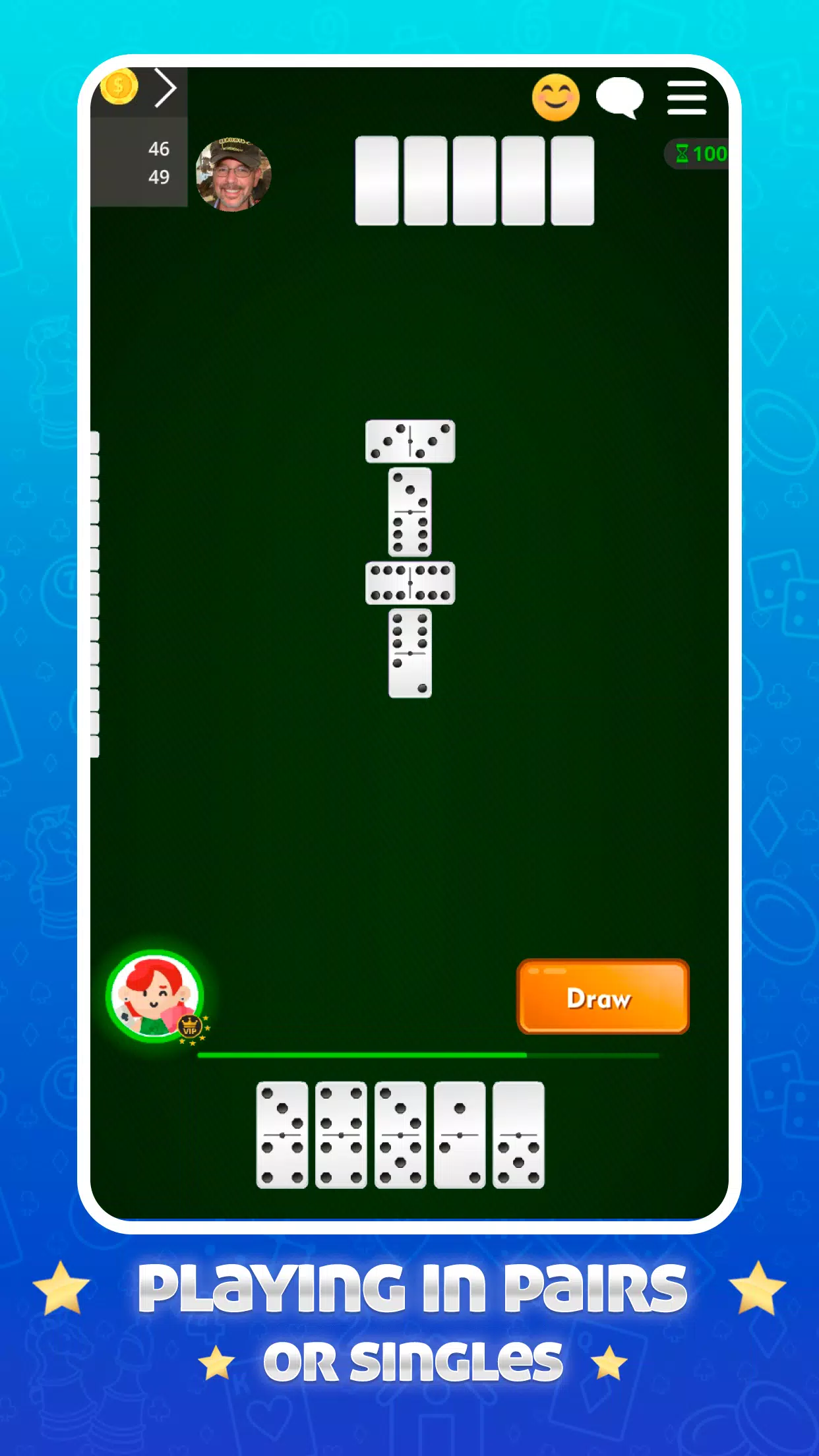 Dominoes Online - Classic Game ภาพหน้าจอ 3