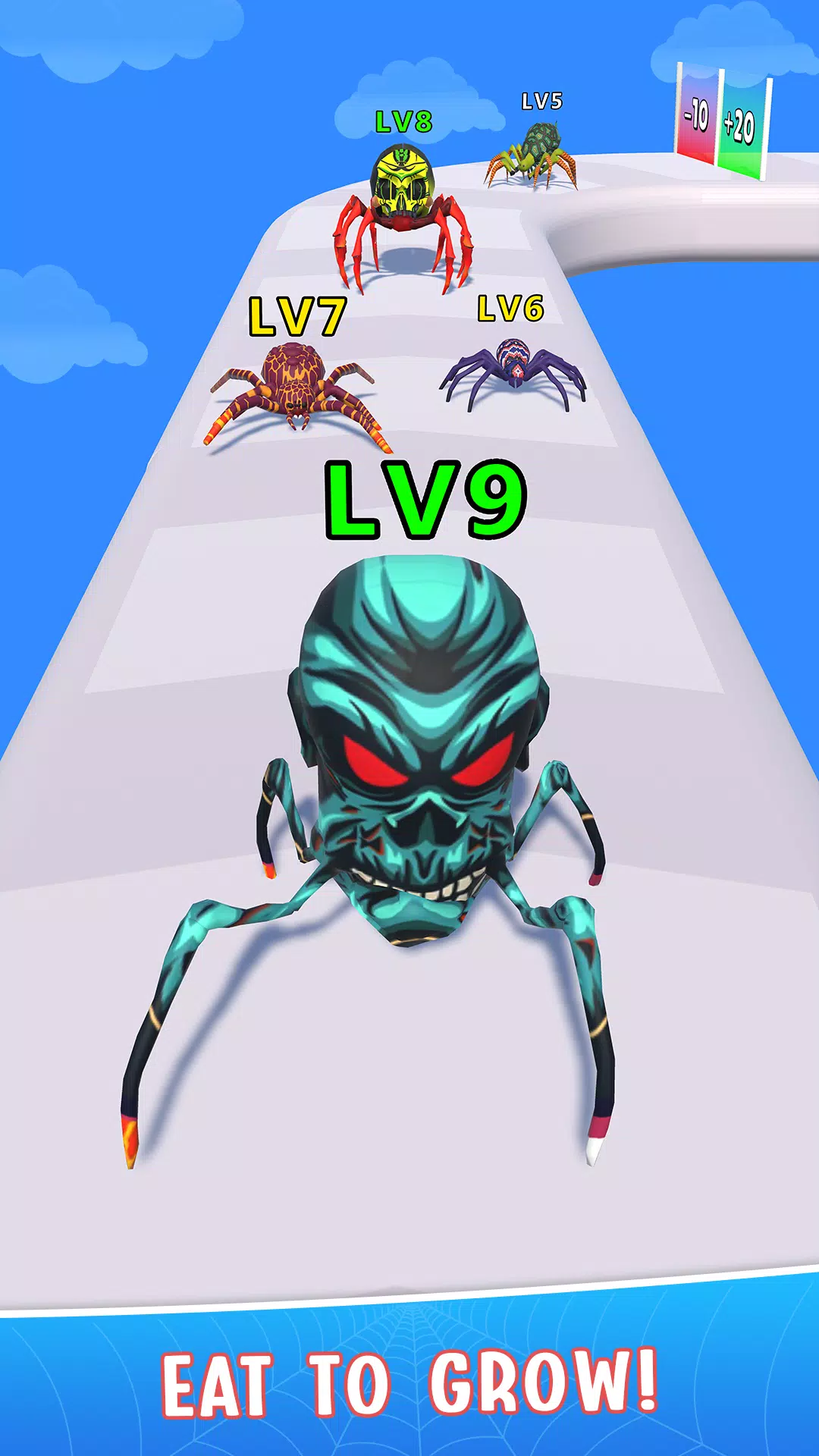 Spider Run: Spider Evolution 螢幕截圖 2