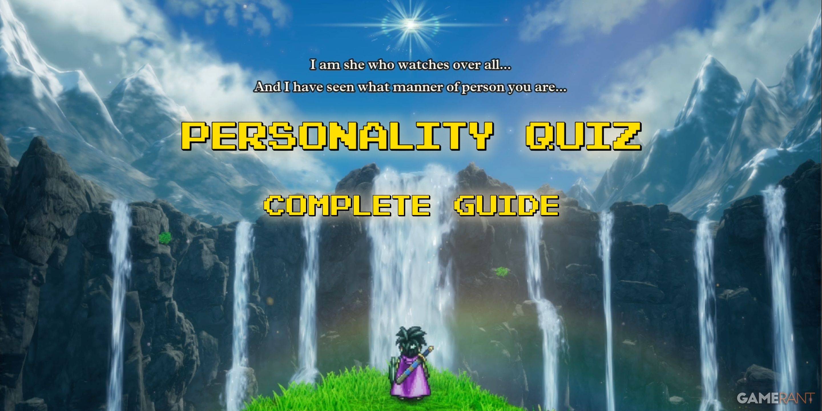 Quiz sul remake di DQ3: personalità eccezionali!