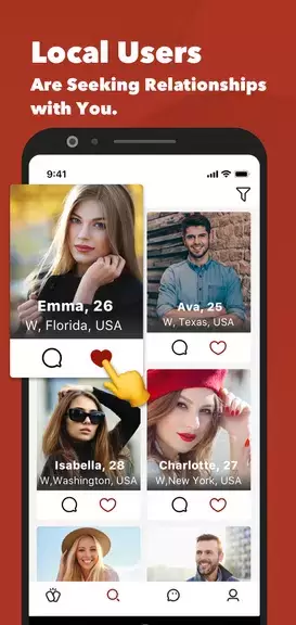 Schermata Local Casual Dating & Meet App 3