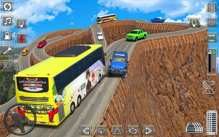 Uphill Offroad Bus Simulator स्क्रीनशॉट 3