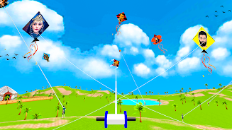 Osman Gazi kite flying 3d game ภาพหน้าจอ 1