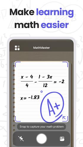 MathMaster: Math Solver & Help स्क्रीनशॉट 3