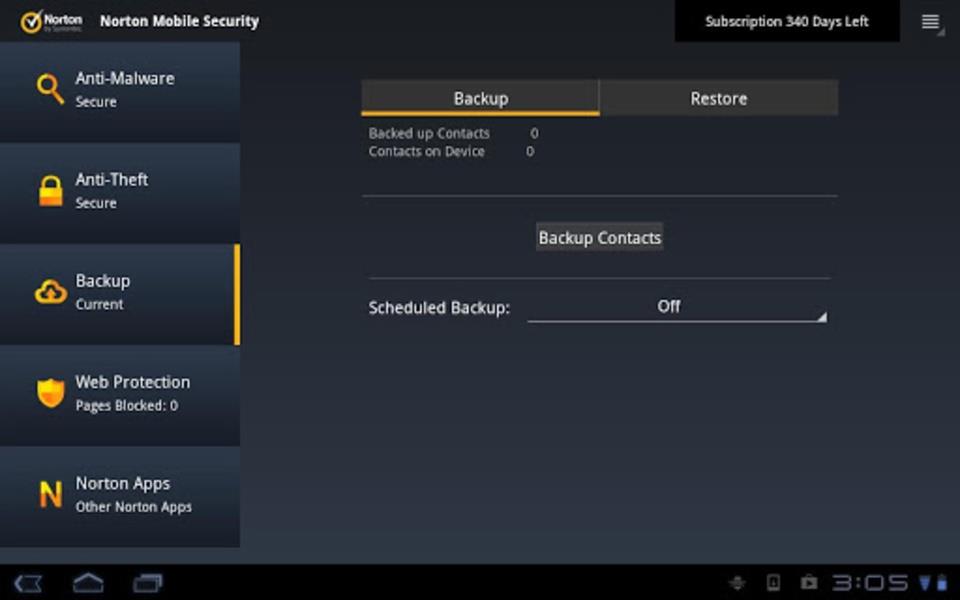 Norton Mobile Security スクリーンショット 0