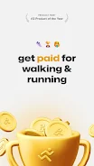 Fitmint: Get paid to walk, run Schermafbeelding 0