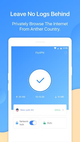 FlyVPN - Secure & Fast VPN Ảnh chụp màn hình 0