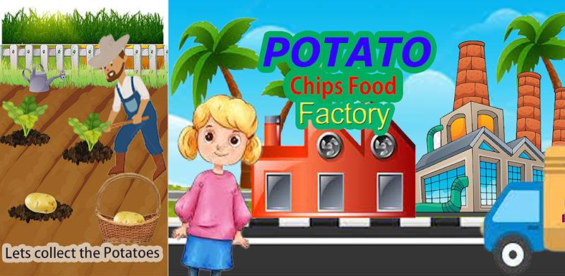 Potato Chips Food Factory Game 螢幕截圖 2