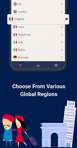 VPN France: VPN rapide Скриншот 1