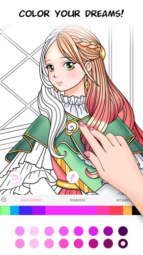 Anime Games Coloring Book应用截图第3张