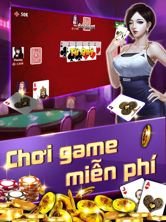 Sâm Lốc: Sam loc, choi sam loc, sâm - OFFLINE Ekran Görüntüsü 2