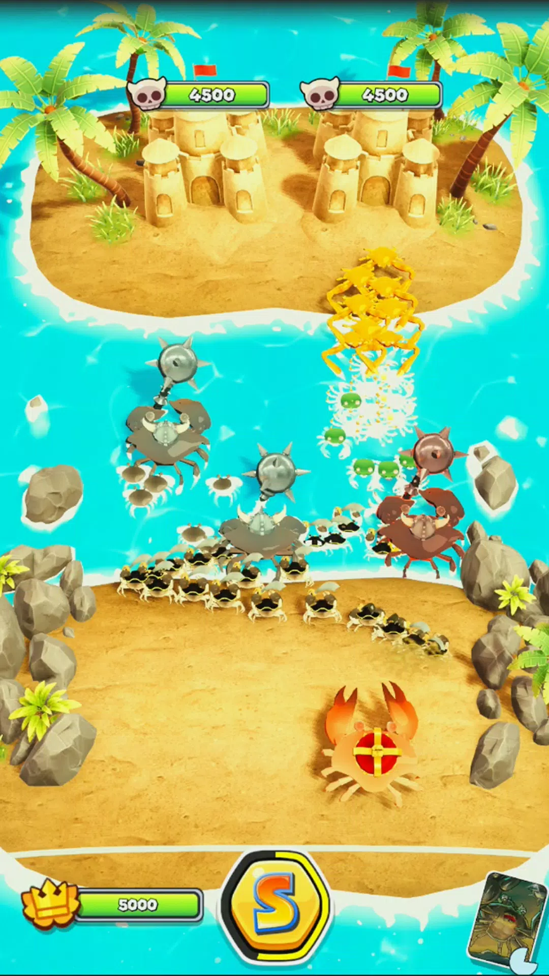 King of Crabs - Invasion Ekran Görüntüsü 2