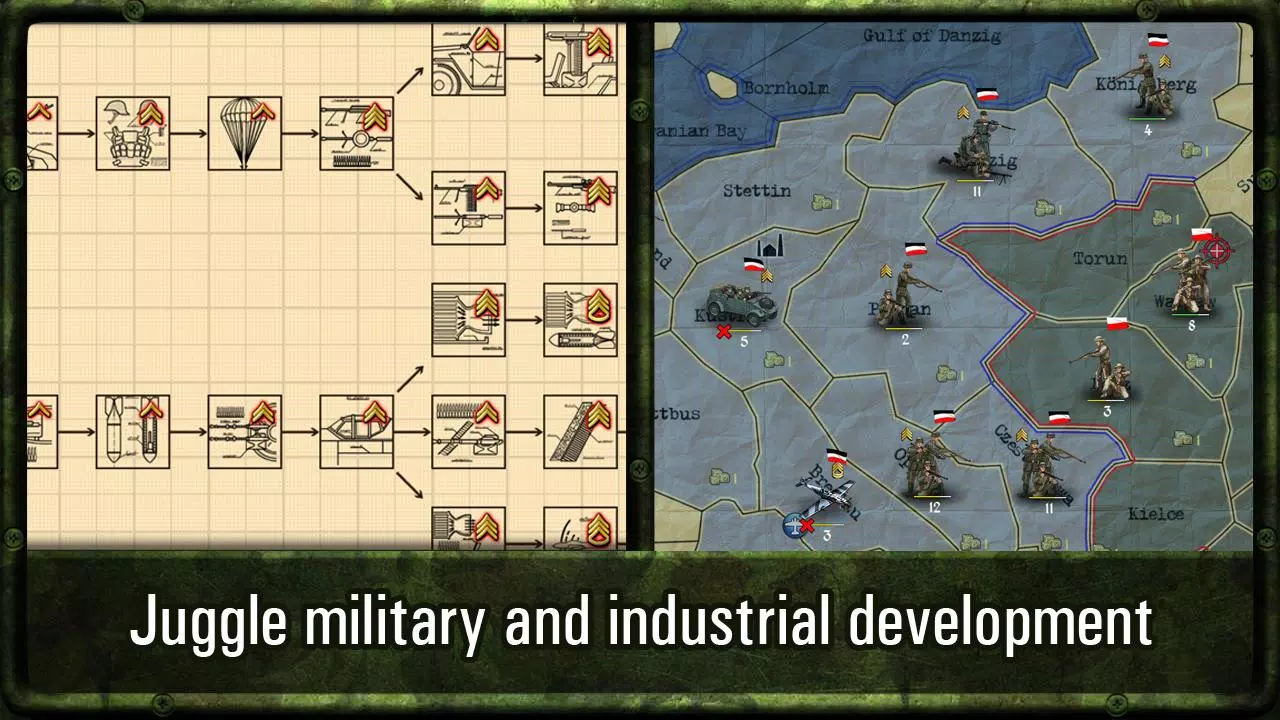 Schermata Strategy & Tactics: WW2 3