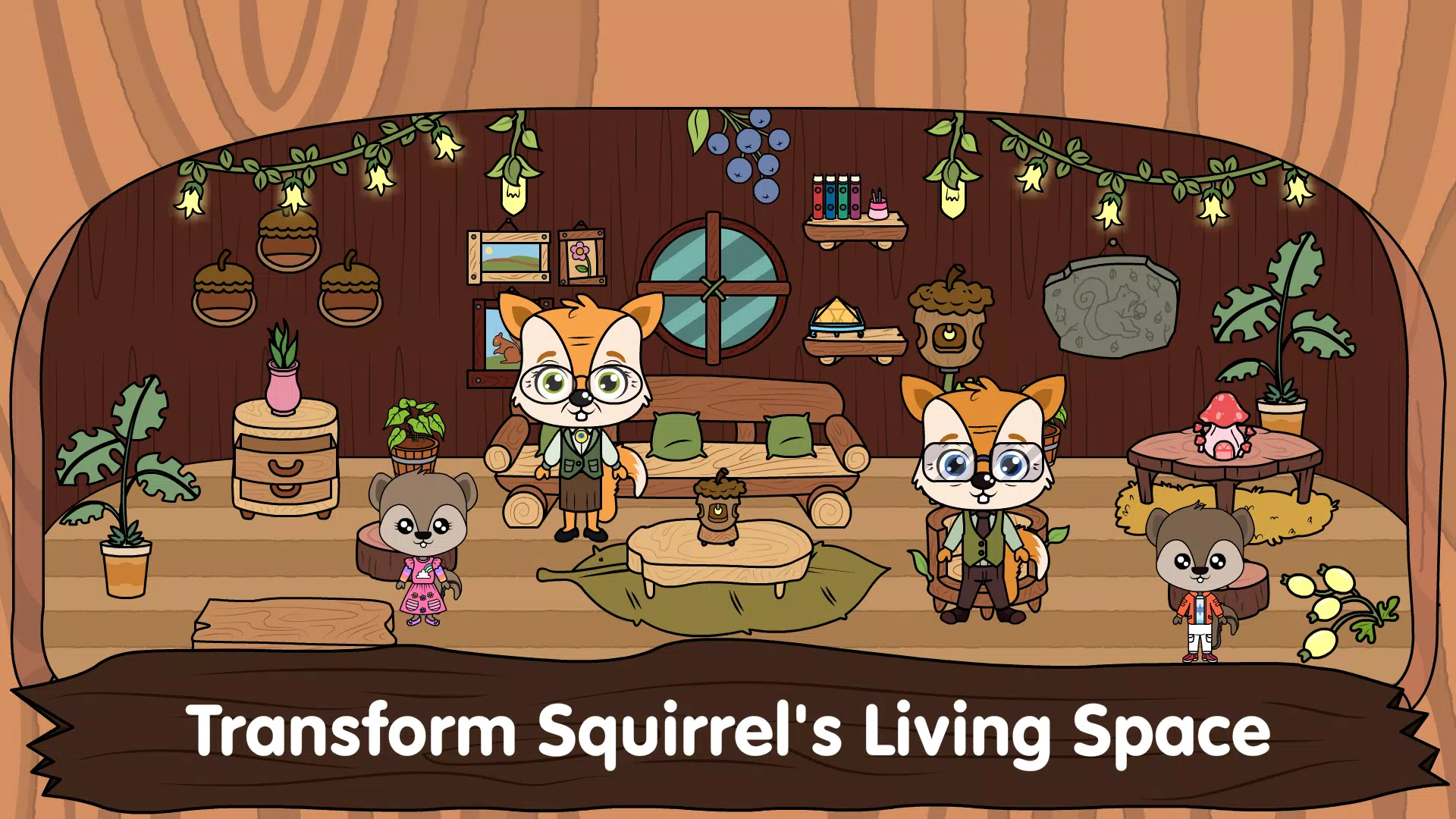 Animal Town - My Squirrel Home ဖန်သားပြင်ဓာတ်ပုံ 0