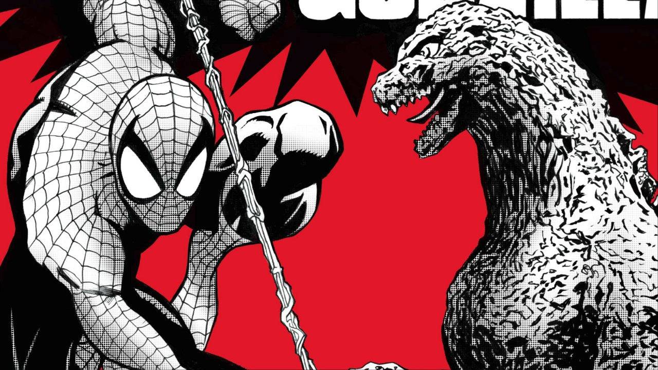 Godzilla vs. Spider-Man pits Peter Parker przeciwko największego potwora Japonii