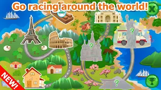 Racing games for toddlers স্ক্রিনশট 0