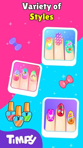 Nail Salon Games Acrylic Nails Captura de tela 2