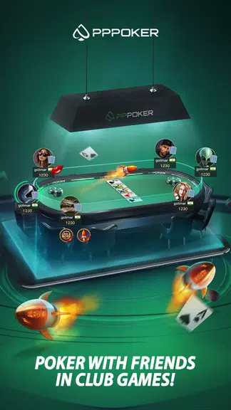 PPPoker-USA-Holdem,Omaha 螢幕截圖 3
