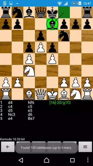 Komodo 10 Chess Engine Captura de tela 1