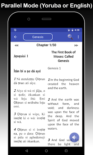 Schermata Yoruba & English Bible - With Full Offline Audio 3