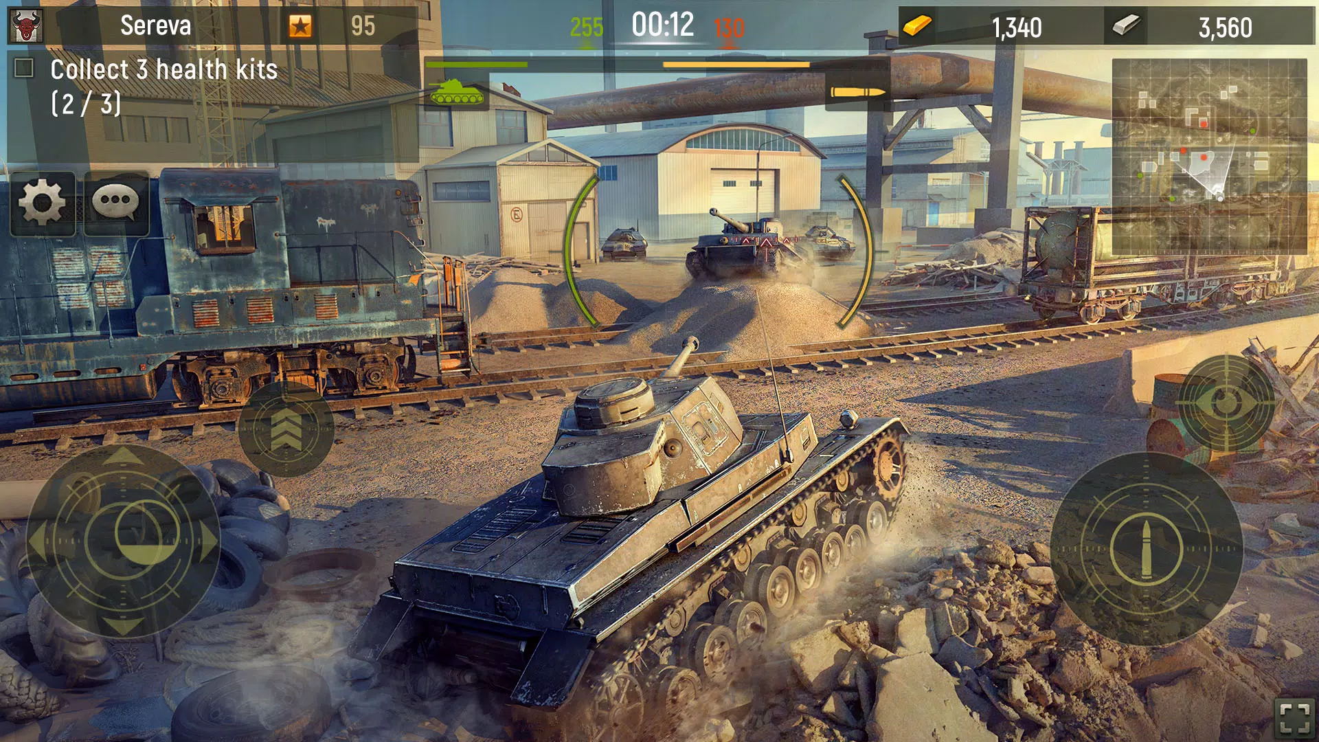 Grand Tanks: Tanque de Guerra Captura de tela 3