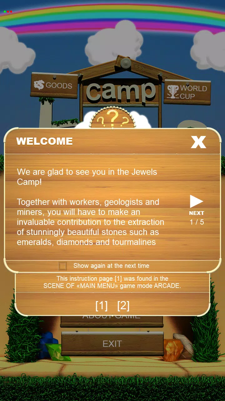 JewelsCamp Screenshot 1