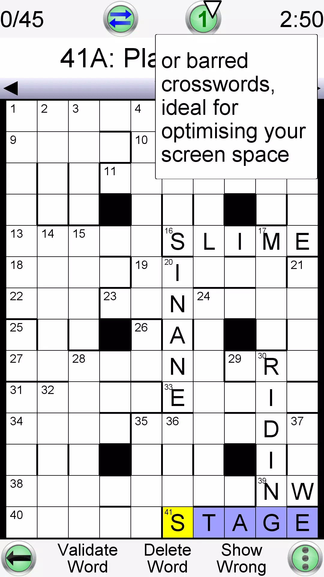 Schermata Arrow Crossword 2