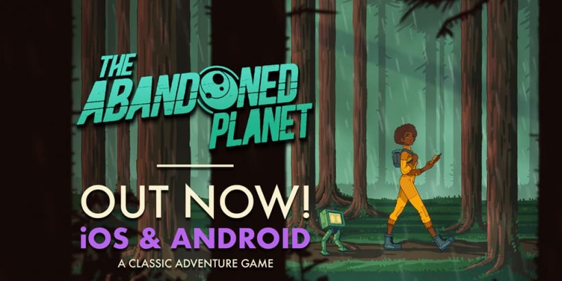 The Abandoned Planet သည် ယခုအခါတွင် iOS နှင့် Android အတွက် ထွက်ရှိထားပြီး စိမ်းလန်းစိုပြေသော်လည်း အထီးကျန်ဆန်သော ဂြိုလ်သားကမ္ဘာကို စူးစမ်းလေ့လာနိုင်ပြီဖြစ်သည်။