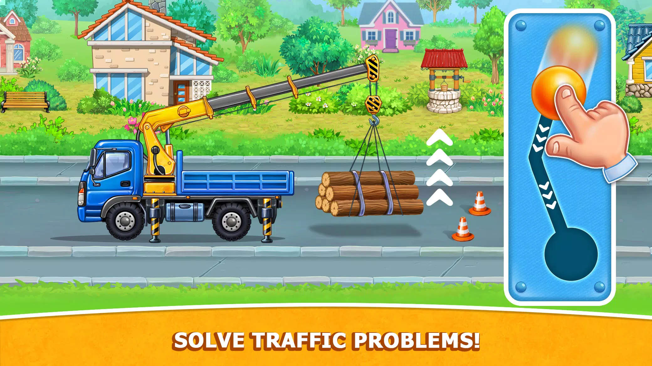 Kids Truck: City Builder Games 螢幕截圖 1