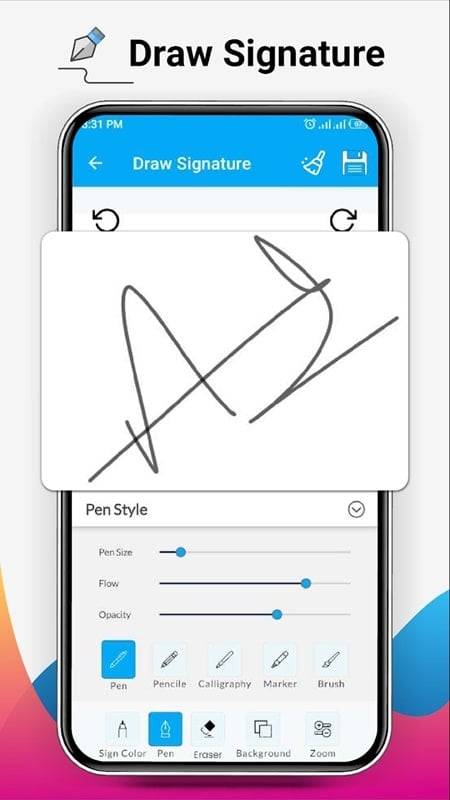 Signature Maker Pro 螢幕截圖 1