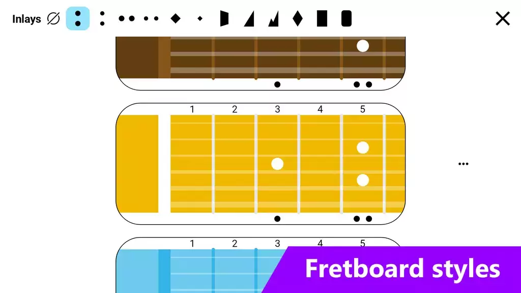 Schermata Guitar Fretboard: Scales 3