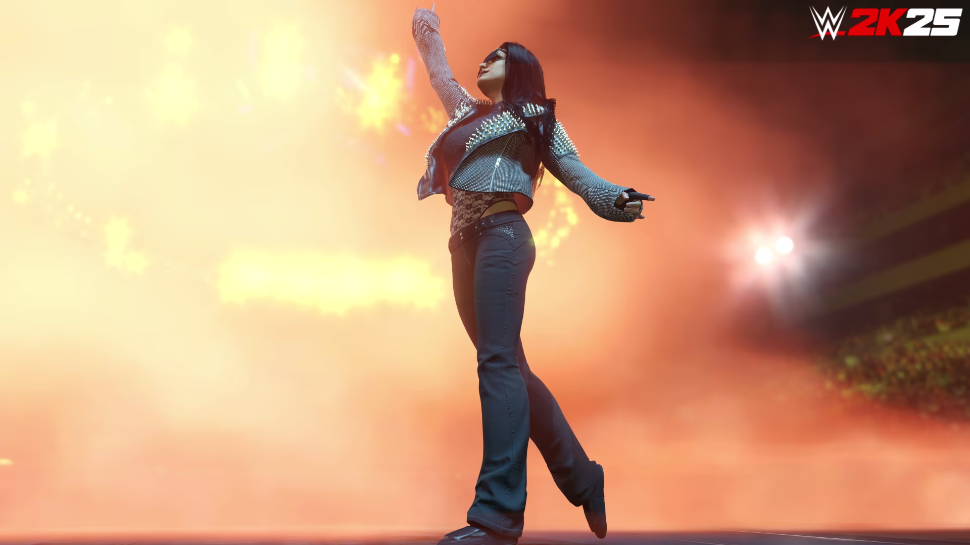 WWE 2K25 myrise mode တွင်အမျိုးသမီးစိတ်ကြိုက်စူပါစတား
