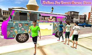 City Ice Cream Delivery Boy 스크린샷 2