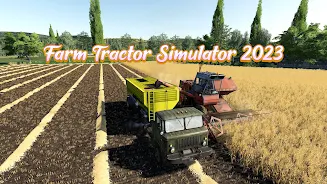 Farm Tractor Simulator 2023 स्क्रीनशॉट 2