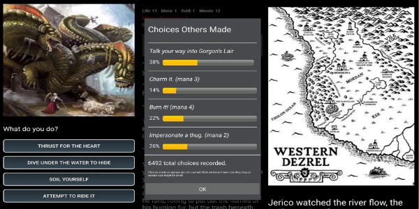 Schermata Dungeons and Decisions RPG Mod 2