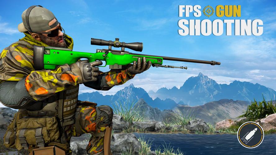 Gun Games Offline 3D Shooting স্ক্রিনশট 3