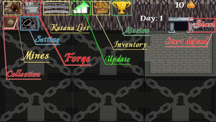 Cursed katana dungeon স্ক্রিনশট 0