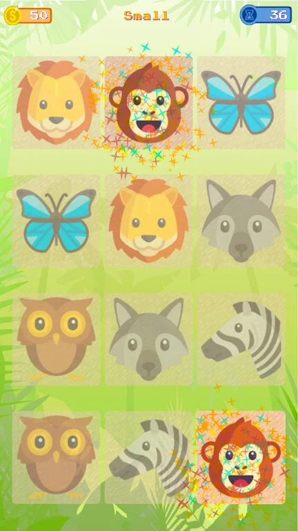 Memory Game Animals Captura de tela 2