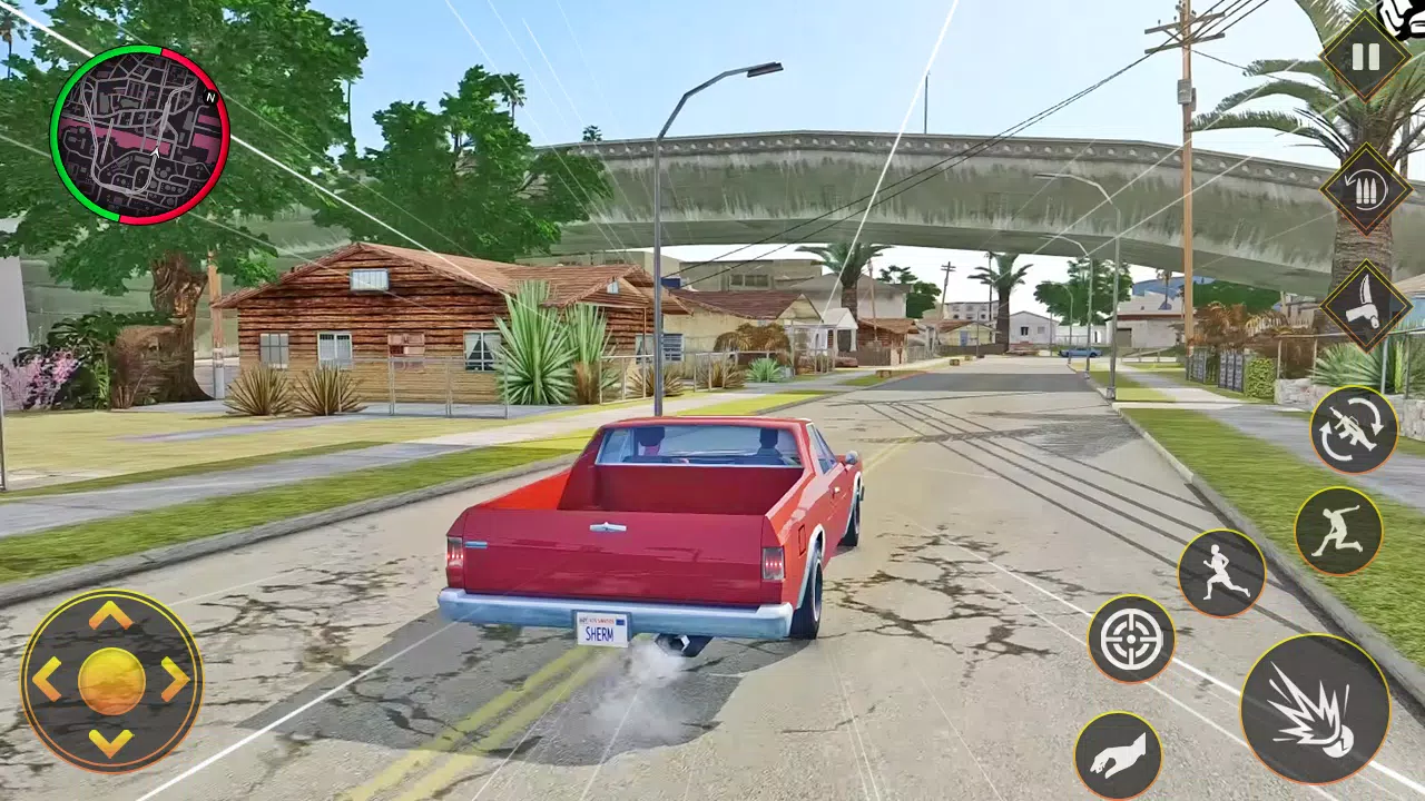 Gangster Theft Vegas City 3D 螢幕截圖 1