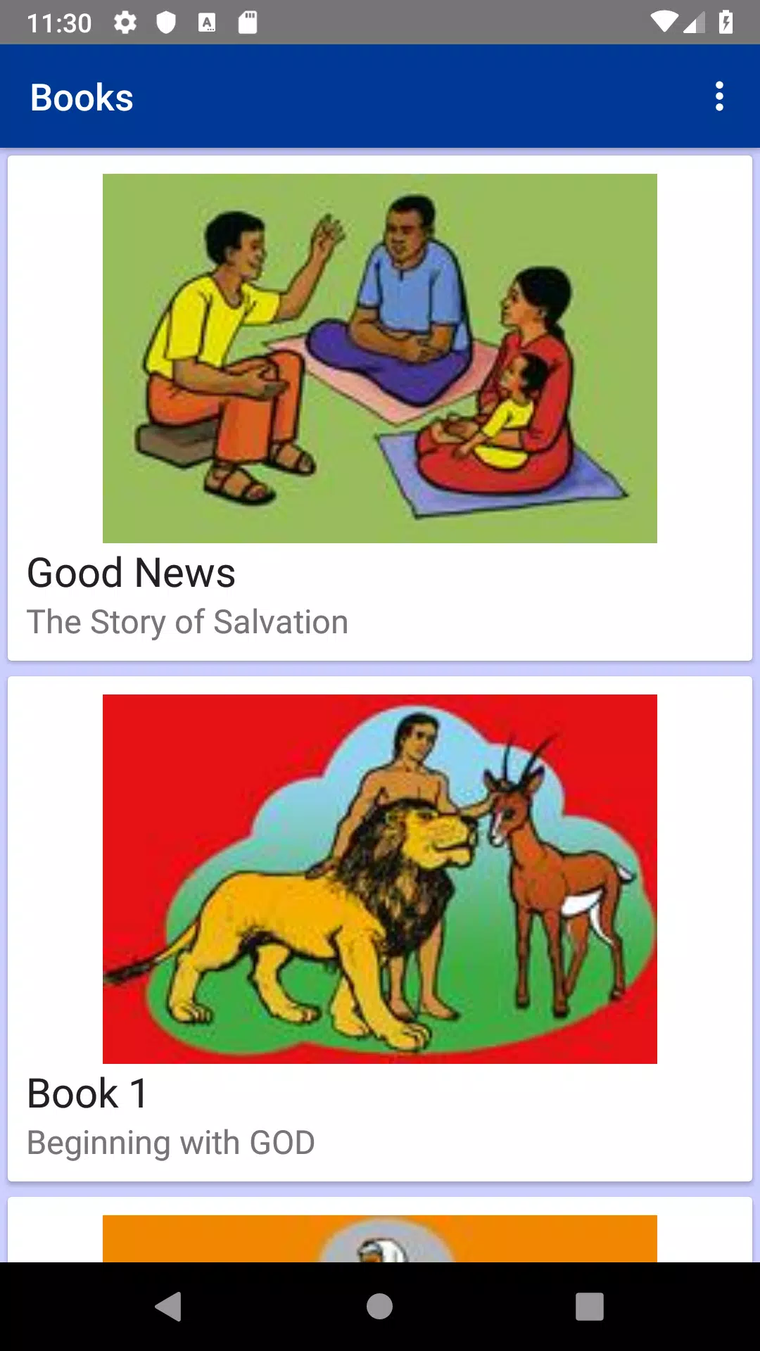 Sunday School Lessons 螢幕截圖 0