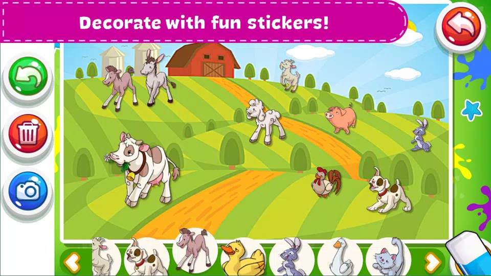 Coloring Book - Kids Paint 螢幕截圖 1
