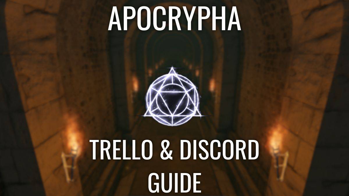 Trello & Discord: Offizielles Apokryphen -Update