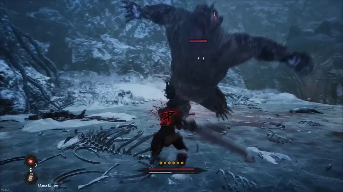 Counterattack technique in The First Berserker: Khazan