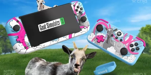 Ang mga bagong CRKD controller na inspirasyon ng kambing simulator