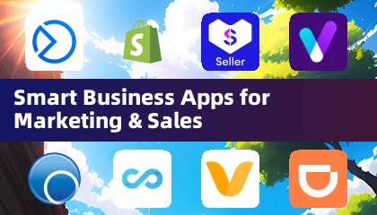 စျေးကွက်ရှာဖွေရေးနှင့်အရောင်းအတွက် Smart Business Apps