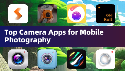 Nangungunang mga apps ng camera para sa mobile photography